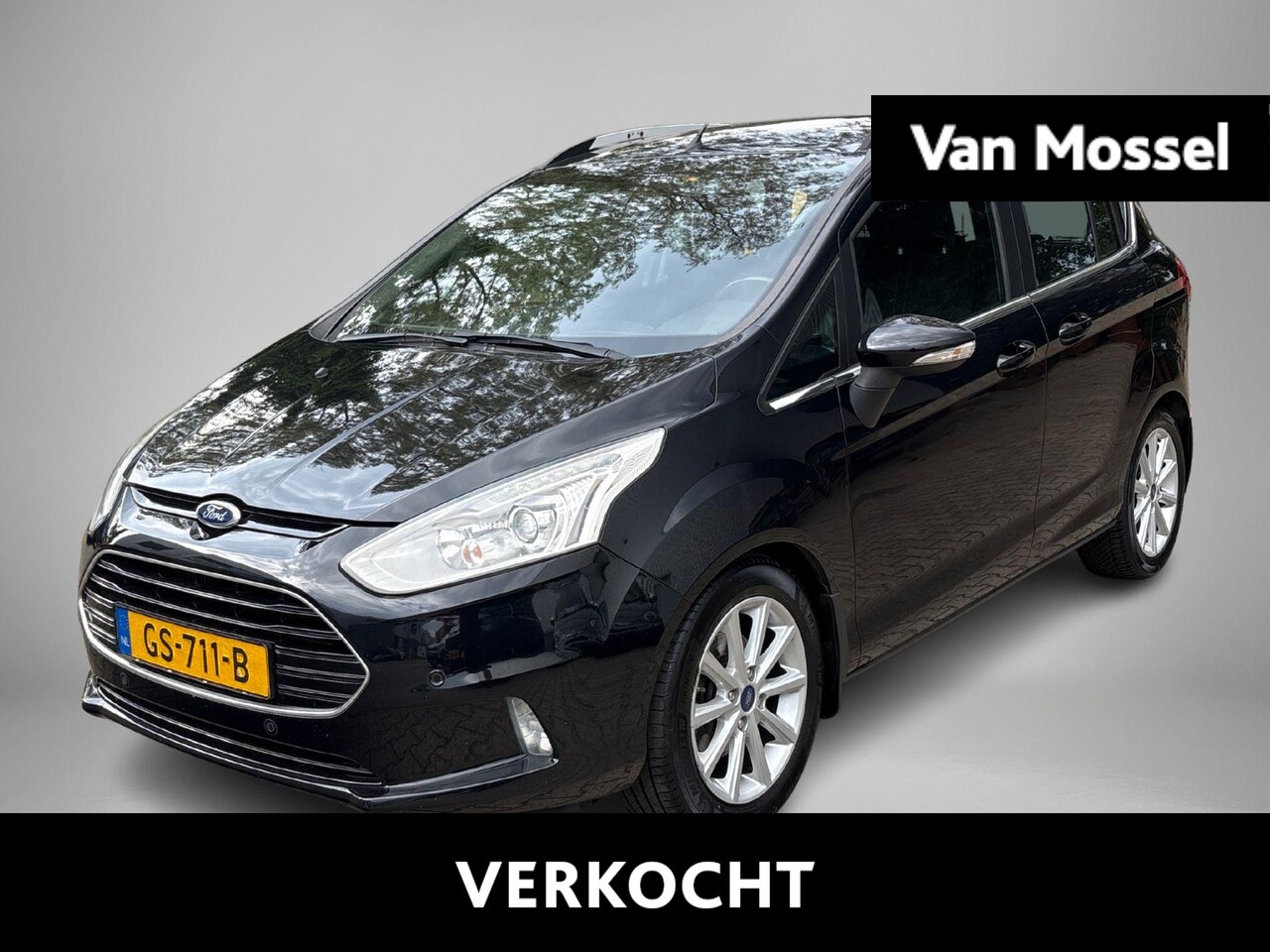 Ford B-Max - 1.0 EcoBoost Titanium parkeersonsoren voor + achter | airco | navigatie | elektrische rame - AutoWereld.nl