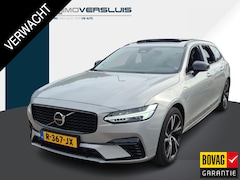 Volvo V90 - 2.0 T6 Plug-in hybrid AWD Plus Bright Schuifdak | Leder | Memory | 100% Onderhouden | 12 m