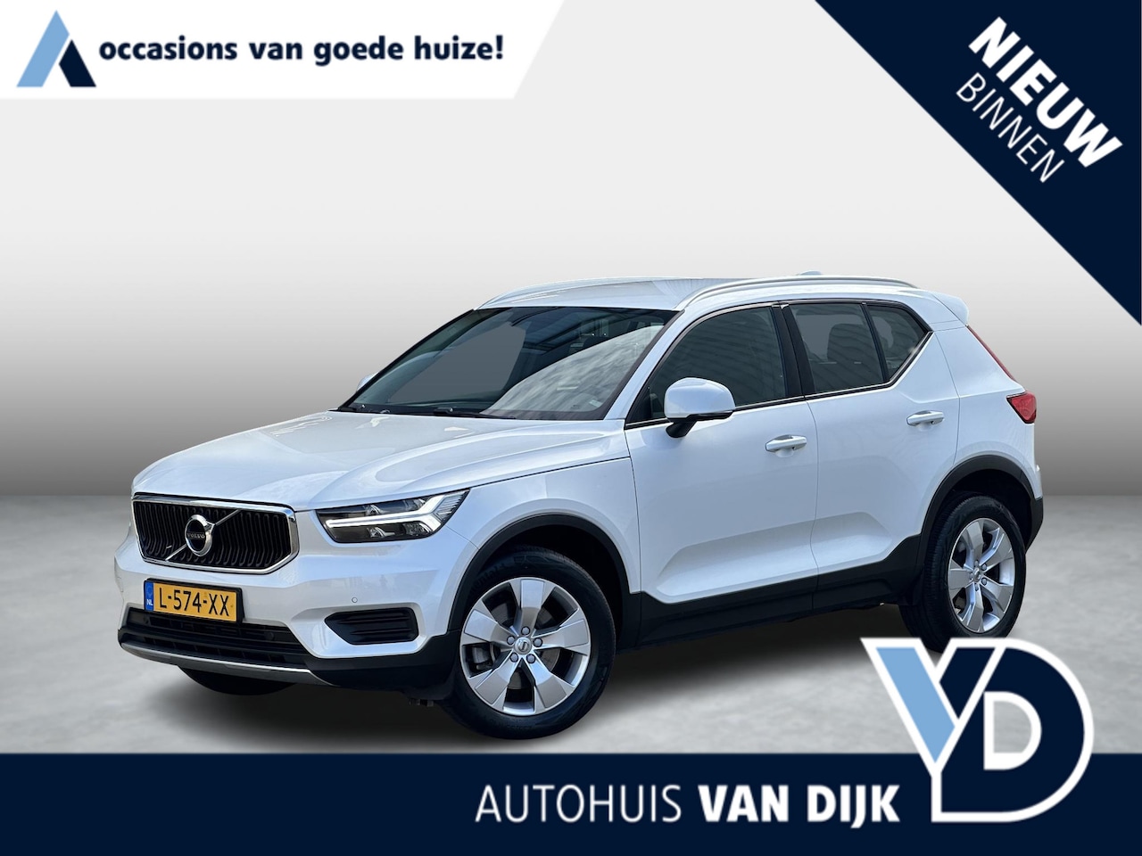 Volvo XC40 - 1.5 T2 Momentum Business | Camera/Carplay/Lederen bekleding/Adapt.Cruise/18" - AutoWereld.nl