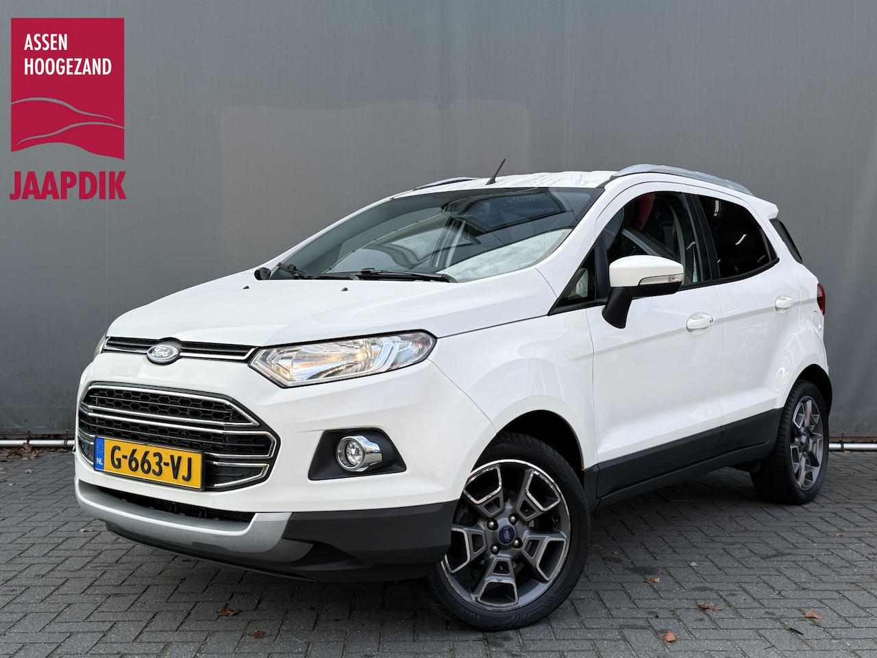Ford EcoSport - BWJ 2017 1.0 EcoBoost Titanium 126PK KEYLESS | STOELVERW. | BLUETOOTH | NAVI | CLIMA | PDC - AutoWereld.nl
