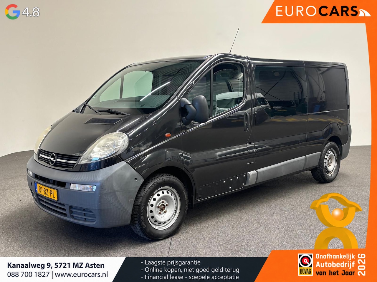 Opel Vivaro - 1.9 CDTI L2H1 Dubbele Cabine Elegance APK T/M 11-2026 Handel/ Export - AutoWereld.nl