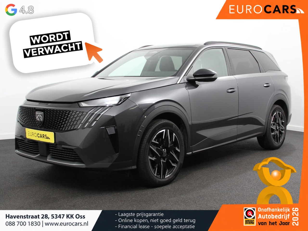 Peugeot 5008 - 1.2 Hybrid 145pk Automaat Allure 7p Navigatie Apple Carplay/Android Auto Camera Climate co - AutoWereld.nl