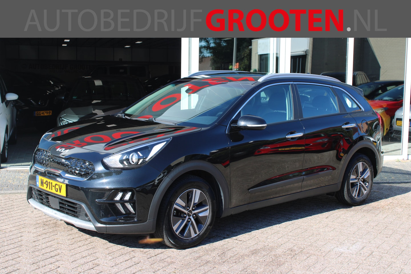 Kia Niro - 1.6 GDi Hybrid DynamicLine//Digitaal Dashboard//Trekhaak!! - AutoWereld.nl
