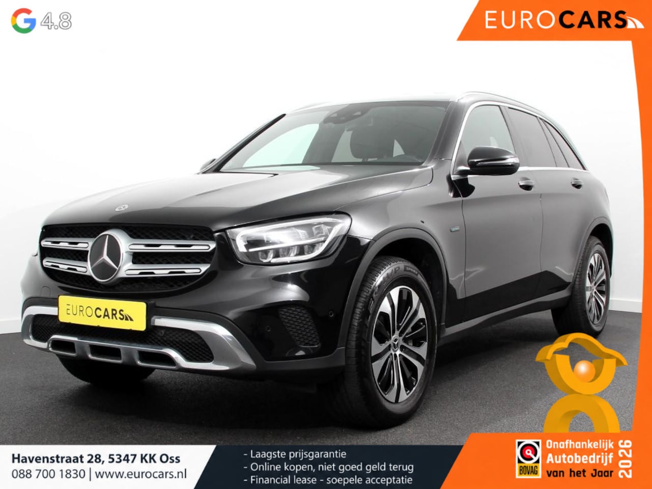 Mercedes-Benz GLC-klasse - 300e 4MATIC PHEV Exclusive Navigatie Climate Control Leder(look) Camera Trekhaak Adaptive - AutoWereld.nl