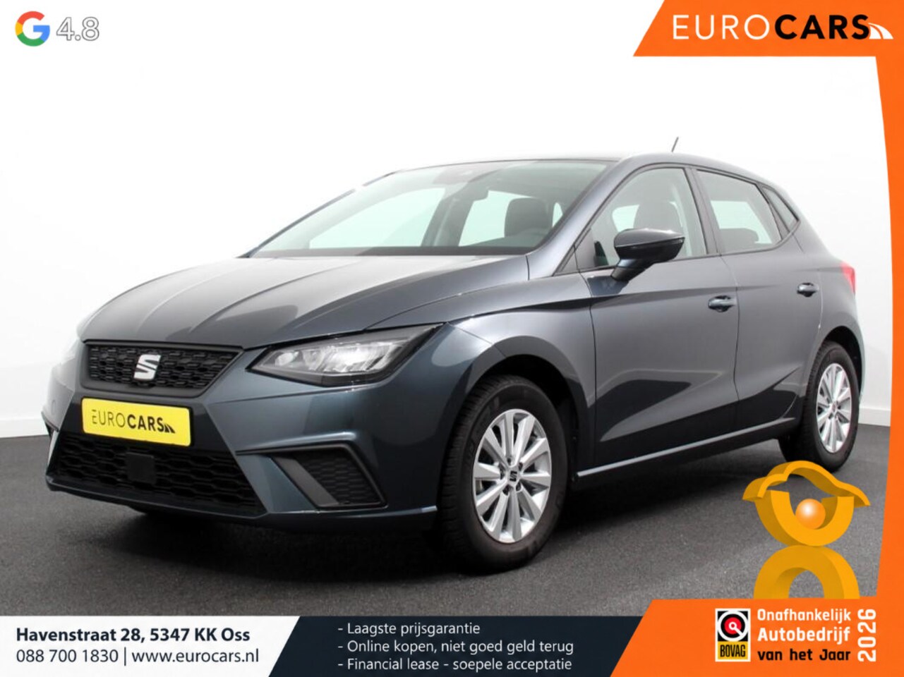 SEAT Ibiza - 1.0 MPI Style Navigatie Apple Carplay/Android Auto Climate Control Cruise Control Bluetoot - AutoWereld.nl