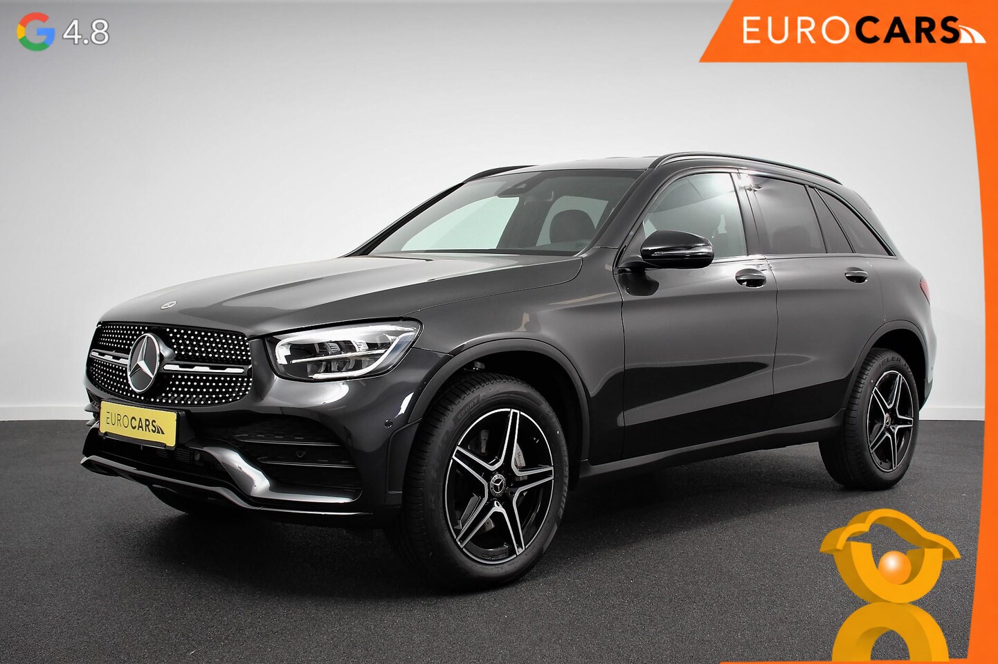 Mercedes-Benz GLC-klasse - 300e 4-MATIC Business AMG Night Pack Full LED Trekhaak Navigatie Parkeersensoren Camera MB - AutoWereld.nl