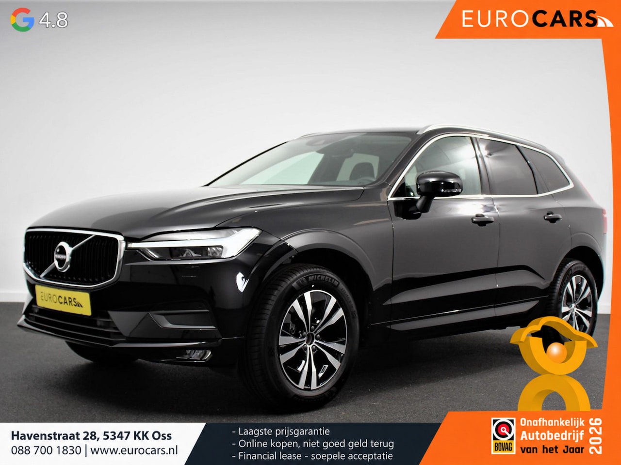 Volvo XC60 - 2.0 B4 197pk Momentum Pro Navigatie Lederen Bekleding Harman kardon AudioPro DAB Climate C - AutoWereld.nl