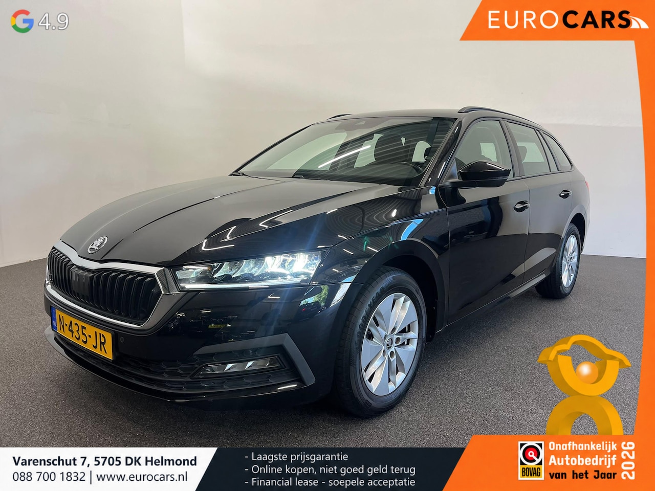 Skoda Octavia Combi - 1.0 e-TSI Business Edition Trekhaak Airco ECC Navi Wireless Carplay PDC VA Full LED Virtua - AutoWereld.nl