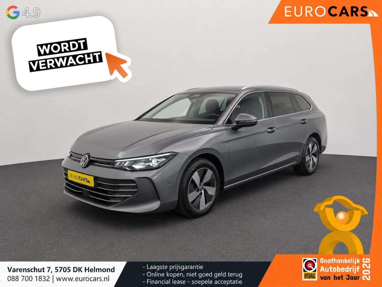 Volkswagen Passat Variant - 1.5 eTSI Business Navigatie Apple Carplay Android Auto Camera Parkeerhulp Adaptive Cruise - AutoWereld.nl