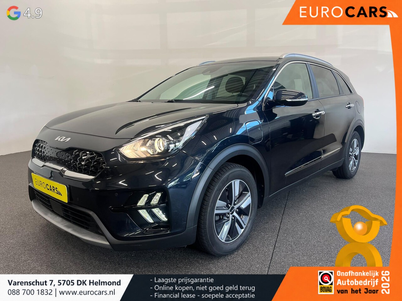Kia Niro - 1.6 GDi PHEV Pulse Schuifdak Navigatie Apple Carplay Android Auto Camera Parkeersensoren a - AutoWereld.nl