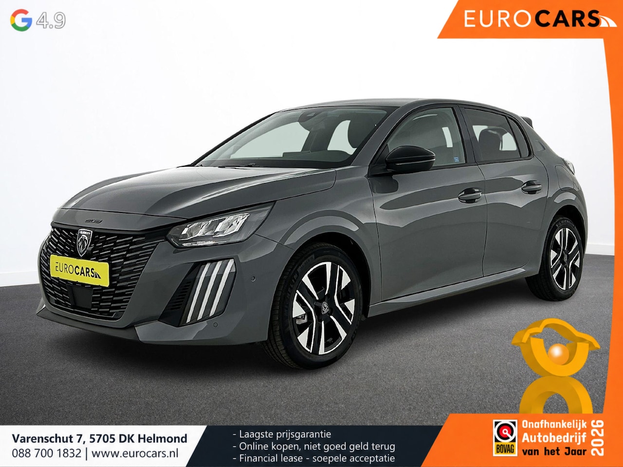 Peugeot 208 - 1.2 Hybrid 100PK e-DCS Aut. Allure Navigatie Apple Carplay/Android Auto Airco Camera Parke - AutoWereld.nl