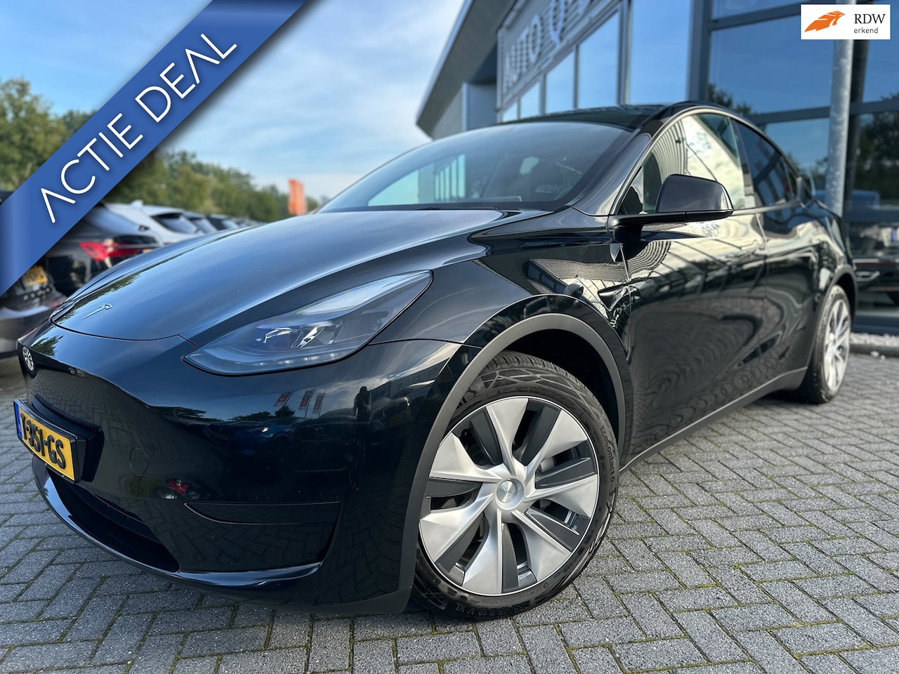 Tesla Model Y - RWD 58 kWh | Stoelverwarming | Stuur verwarming | Camera's | Leder | LED | Panorama | Memo - AutoWereld.nl