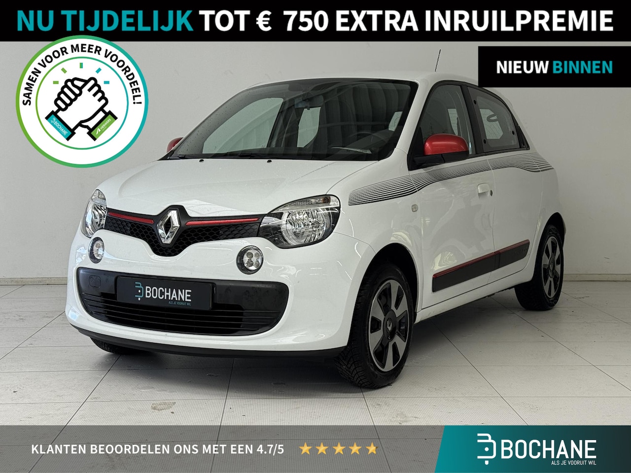 Renault Twingo - 1.0 SCe Collection | Parkeersensoren | DAB + | Bluetooth | Airco | - AutoWereld.nl