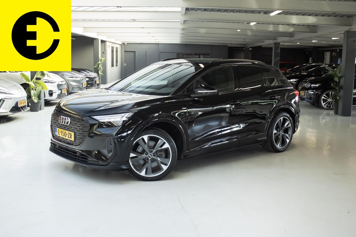 Audi Q4 e-tron - 40 Launch edition S Competition 77 kWh | Stoelverwarming | Leder |Incl.BTW - AutoWereld.nl