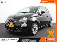 Fiat 500 - 1.2 Lounge Navigatie Leder Interieur Climate Control Panoramadak Parkeer sensoren