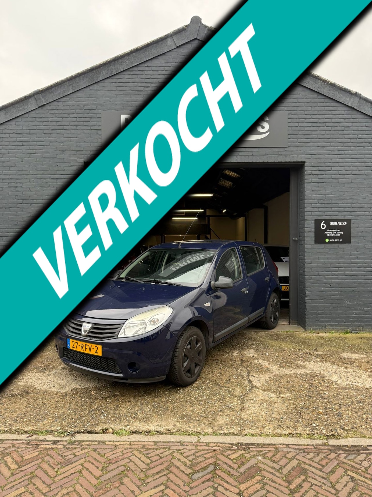 Dacia Sandero - 1.2 Ambiance NWE Koppeling | Airco 2011 - AutoWereld.nl