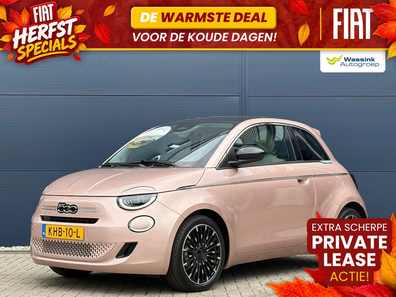 Fiat 500 - 1.0 Hybrid La Prima | Navigatie | Panoramadak | JBL Premium Audio | Camera | Climate Contr - AutoWereld.nl