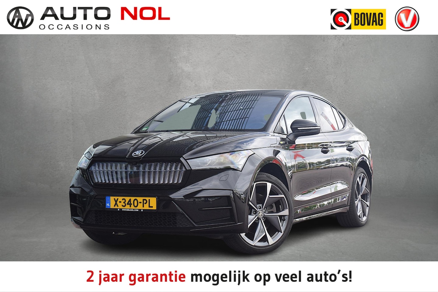 Skoda Enyaq Coupé iV - 80 RS | SOH: 95,1% | Pano | Memory | Alcantara | Matrix | Stuurverwarming - AutoWereld.nl