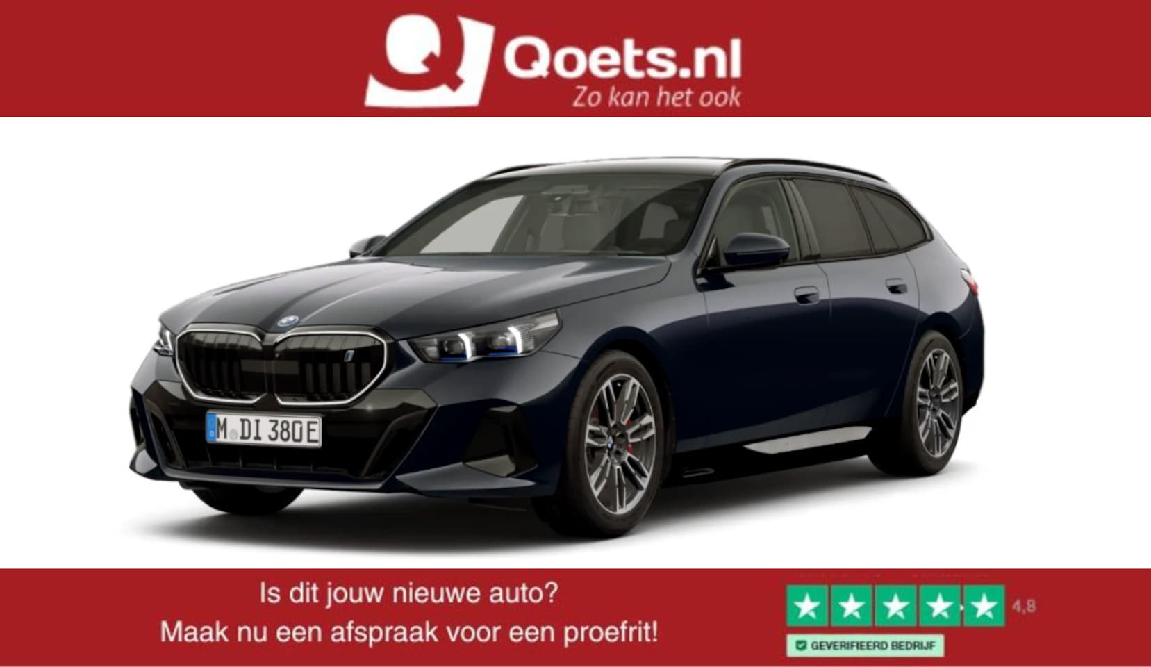 BMW i5 Touring - eDrive40 M Sport Pro - Trekhaak - Panoramadak - Driving/Parking Assistant Professional- B& - AutoWereld.nl