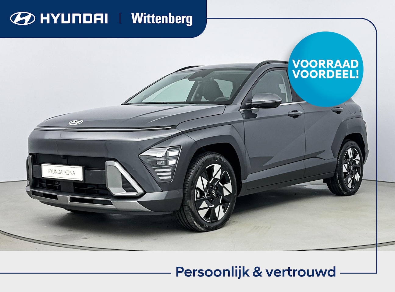 Hyundai Kona - 1.6 GDI HEV Premium | 19 INCH VELGEN | APPLE CARPLAY | ACHTERUITRIJCAMERA - AutoWereld.nl