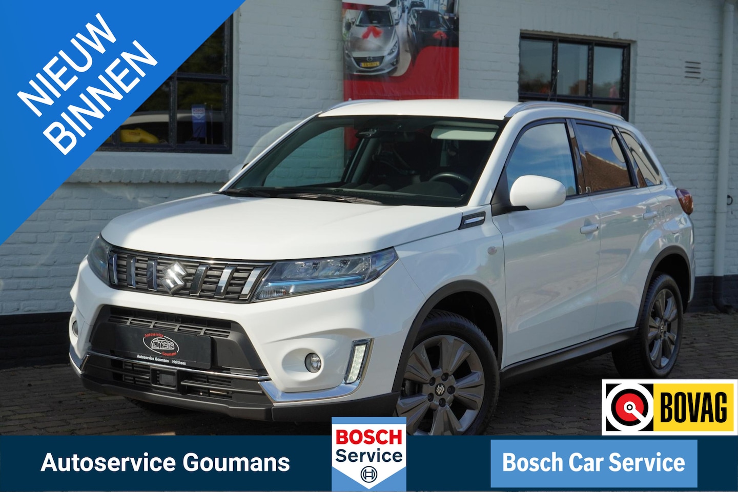 Suzuki Vitara - 1.4 Boosterjet Select Smart Hybrid 1500-Trekgewicht 4 seizoen-banden - AutoWereld.nl