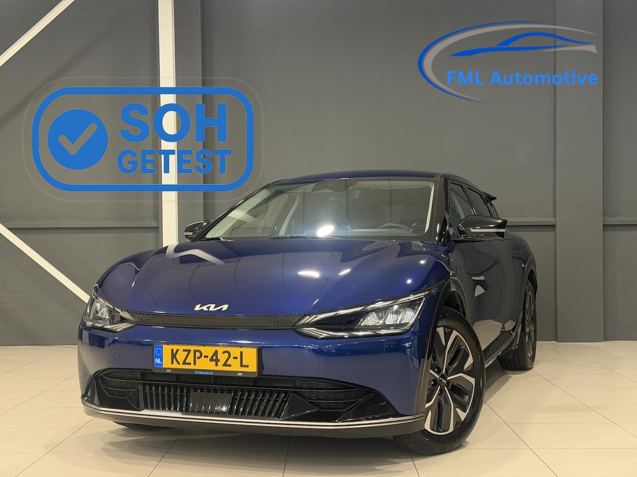Kia EV6 - Plus 77.4 kWh | Yacht Blue | SOH 99,5% | - AutoWereld.nl