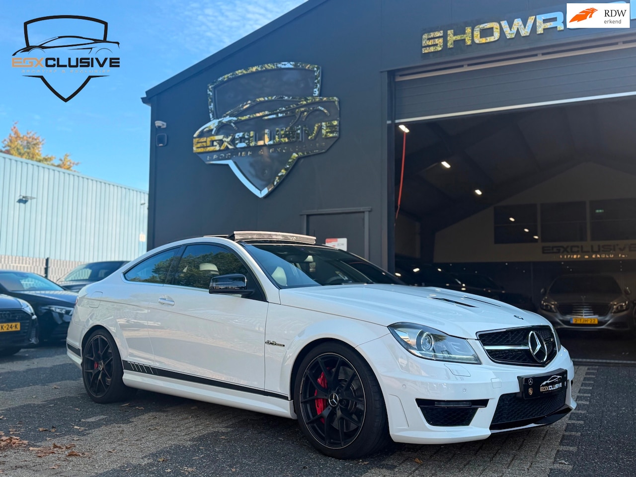 Mercedes-Benz C-klasse Coupé - AMG 63 Edition 507 PANO| MEMORY|H&K|TOPSTAAT| - AutoWereld.nl
