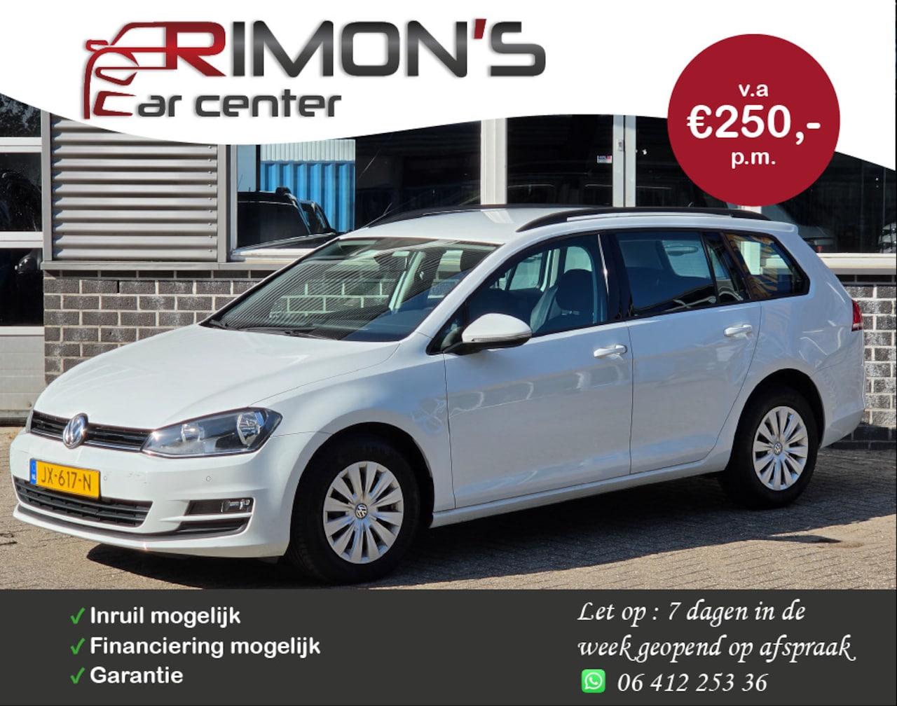 Volkswagen Golf Variant - 1.6 TDI Automaat Dealer Onderhouden Nap - AutoWereld.nl