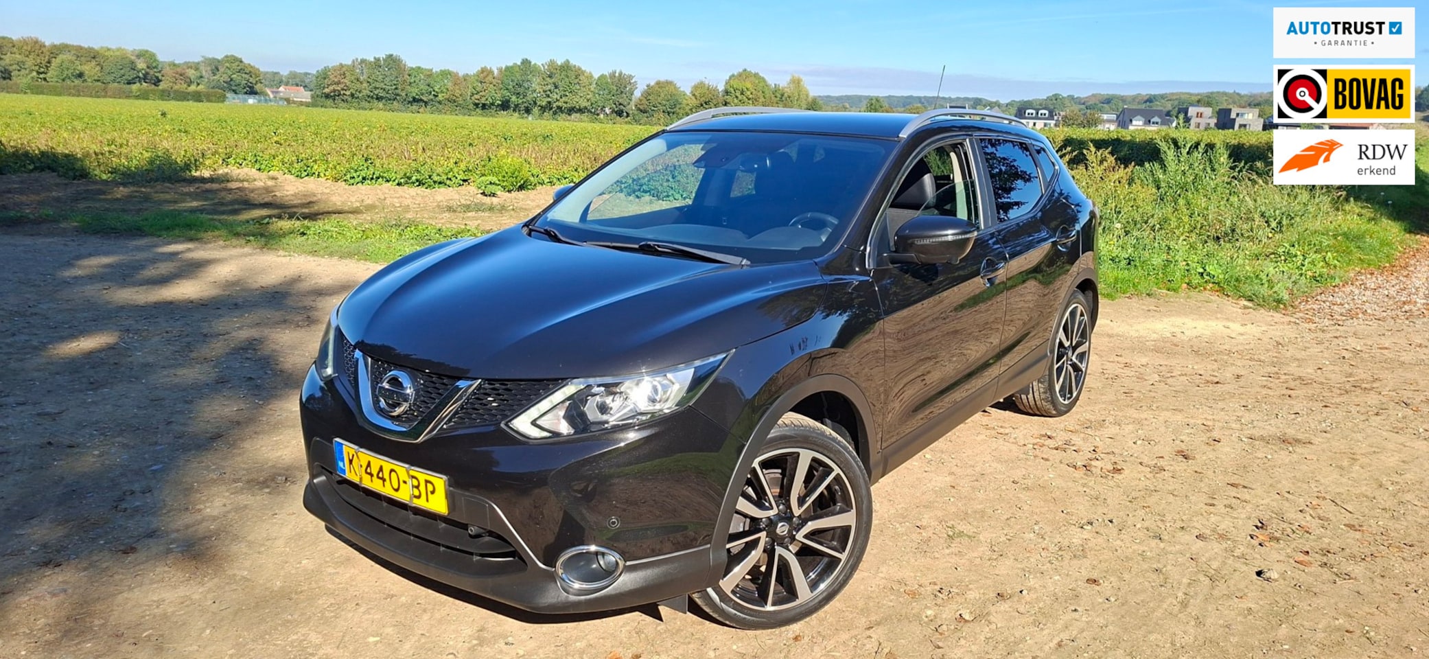 Nissan Qashqai - 1.2 Tekna automaat - lederen bekleding - volledig onderhouden - AutoWereld.nl