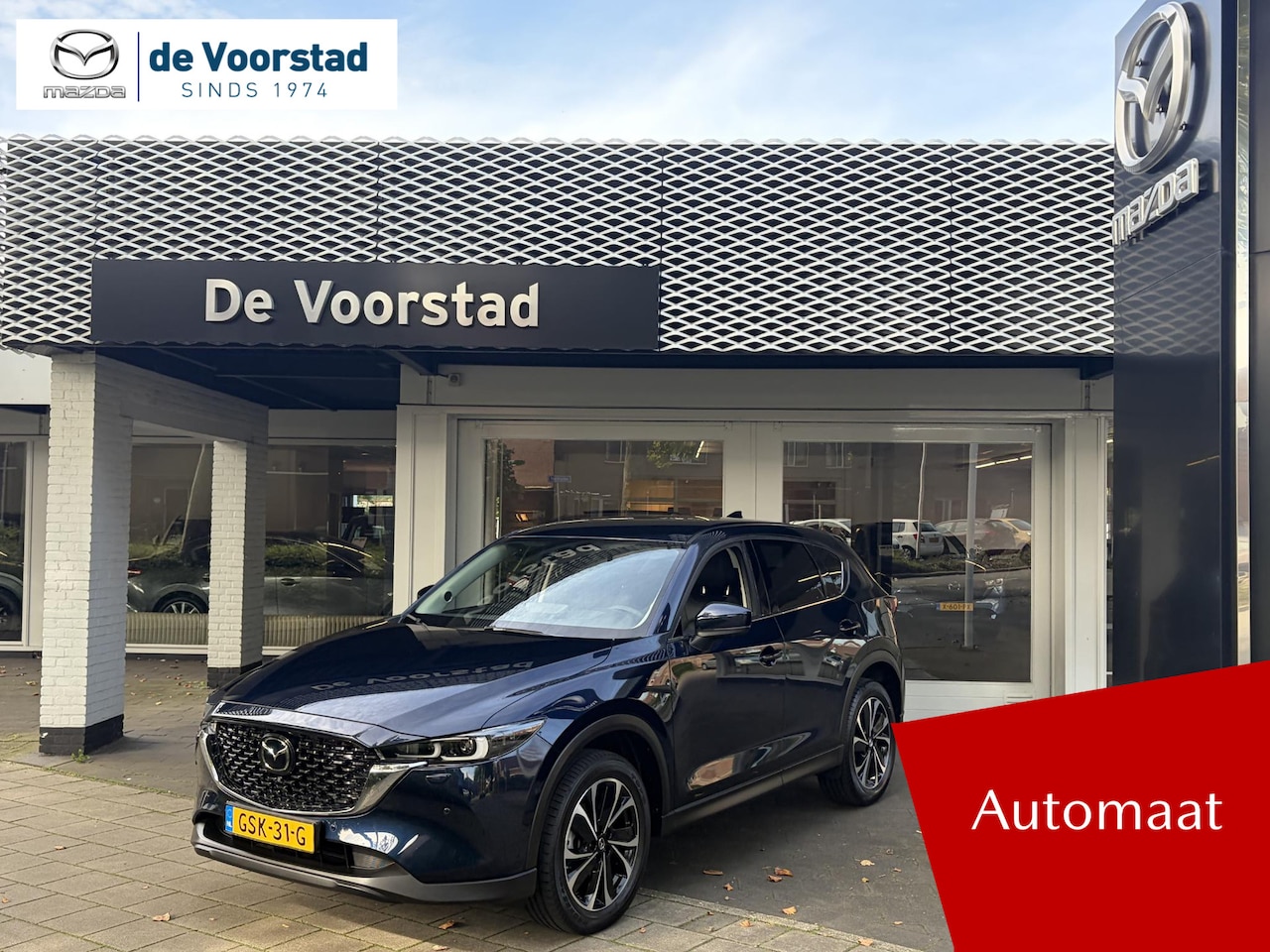 Mazda CX-5 - 2.0 e-SkyActiv-G M Hybrid 165 Exclusive-Line Automaat | Trekhaak | Ned. auto | dealer onde - AutoWereld.nl