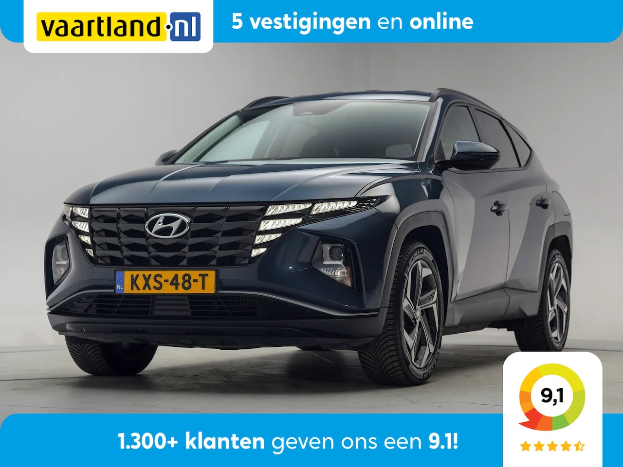 Hyundai Tucson - 1.6 T-GDi PHEV 265pk Comfort 4WD [ LED Adapt.cruise Apple/Android ] - AutoWereld.nl