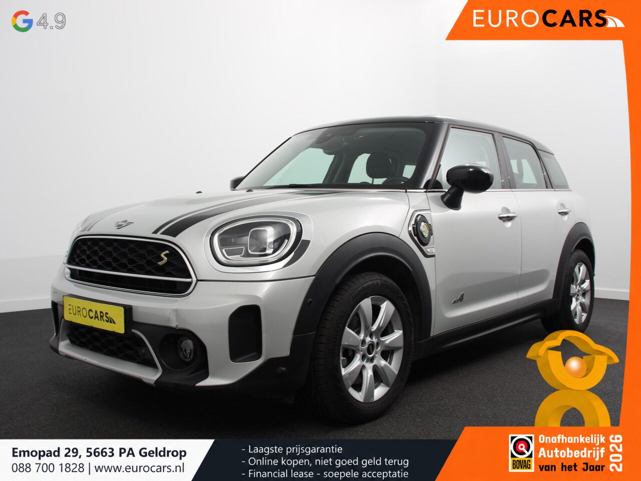 MINI Countryman - 1.5 Cooper S E ALL4 PHEV Navigatie Climate Control Lichtmetalen Velgen Led - AutoWereld.nl