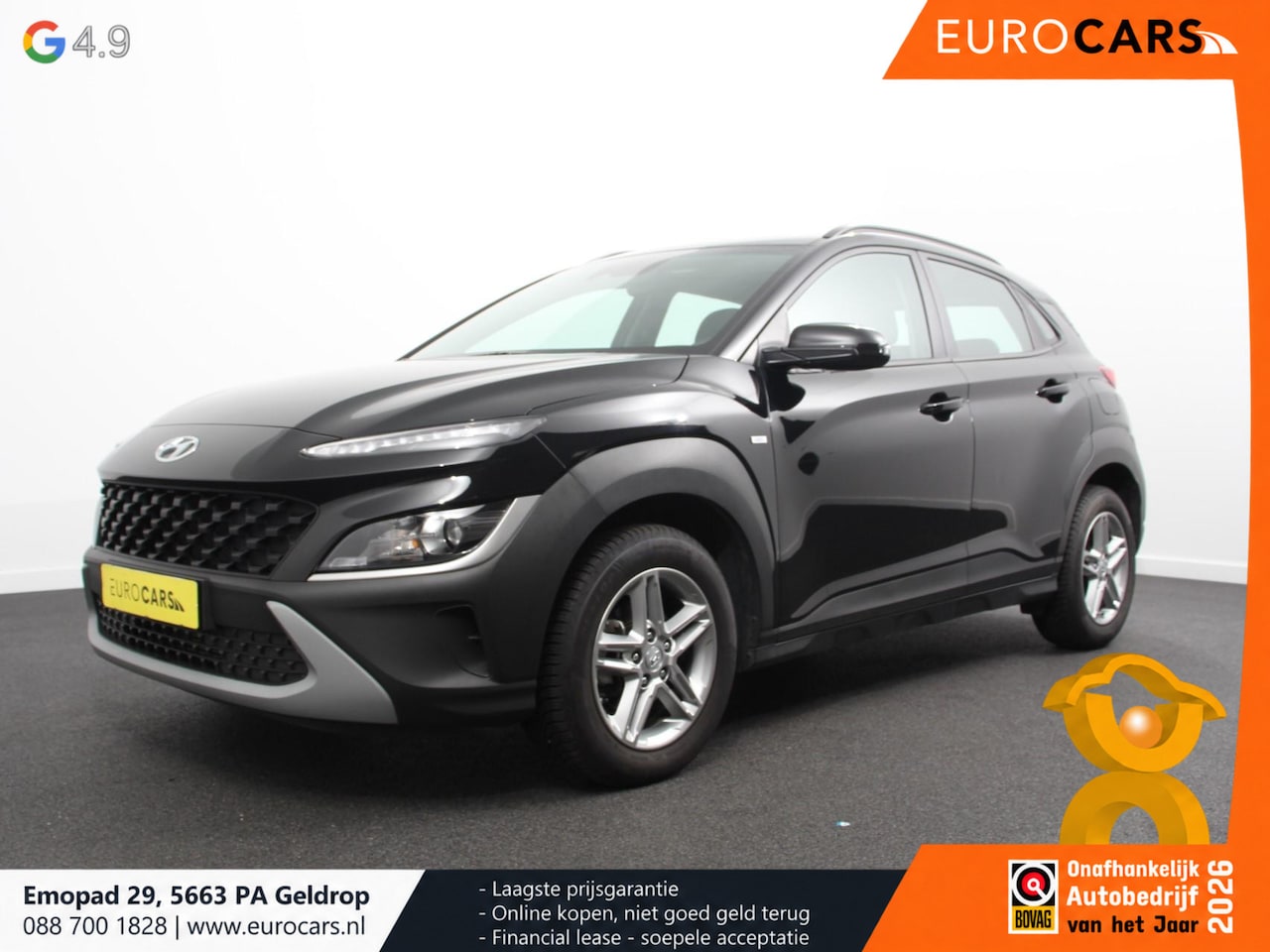 Hyundai Kona - 1.0 T-GDI Comfort Climate control Camera Cruise control Parkeersensoren LED Keyless Naviga - AutoWereld.nl