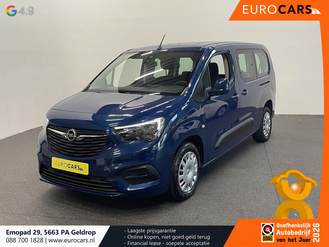 Opel Combo Life - 1.2 Turbo L2H1 110 pk 7persoons Life Airco Cruise Control DAB - AutoWereld.nl