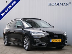 Ford Focus Wagon - 1.0 EcoBoost Hybrid ST Line X 155 Pk Automaat Navigatie / DAB / Apple Carplay / Pano-dak /
