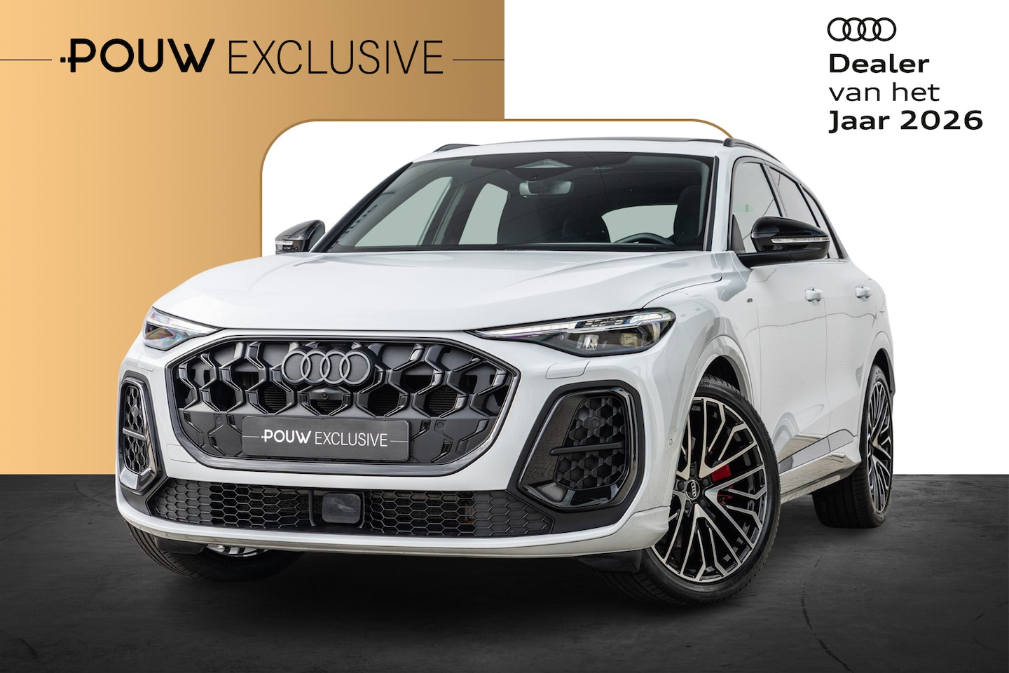 Audi Q5 - 2.0 e-hybrid 367pk quattro S edition Competition | Panoramadak | Luchtvering | 21'' velgen - AutoWereld.nl