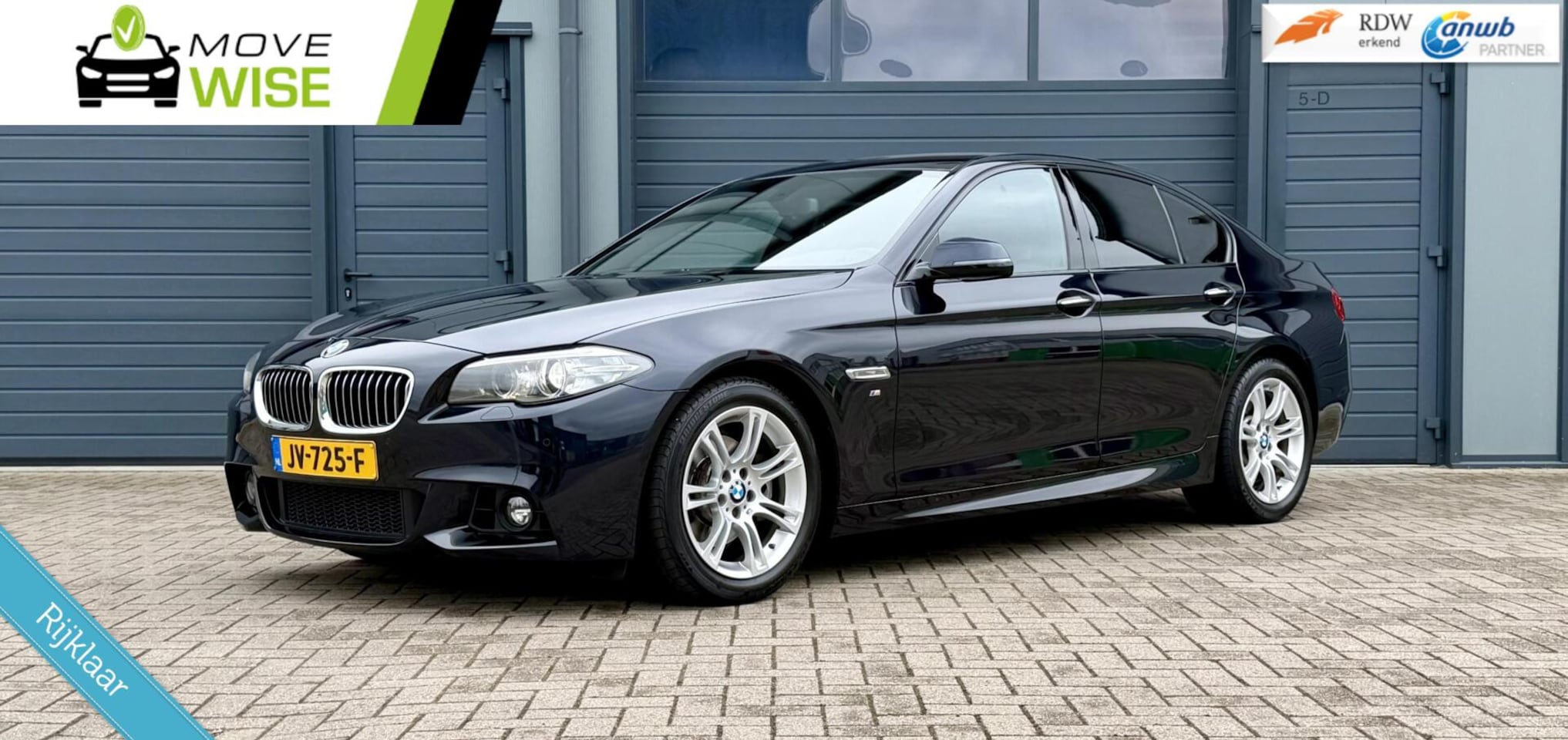 BMW 5-serie - 520i -184pk | M Sport | Automaat | 146.000 km NAP | NL Auto | Dealeronderhouden | Top Staa - AutoWereld.nl