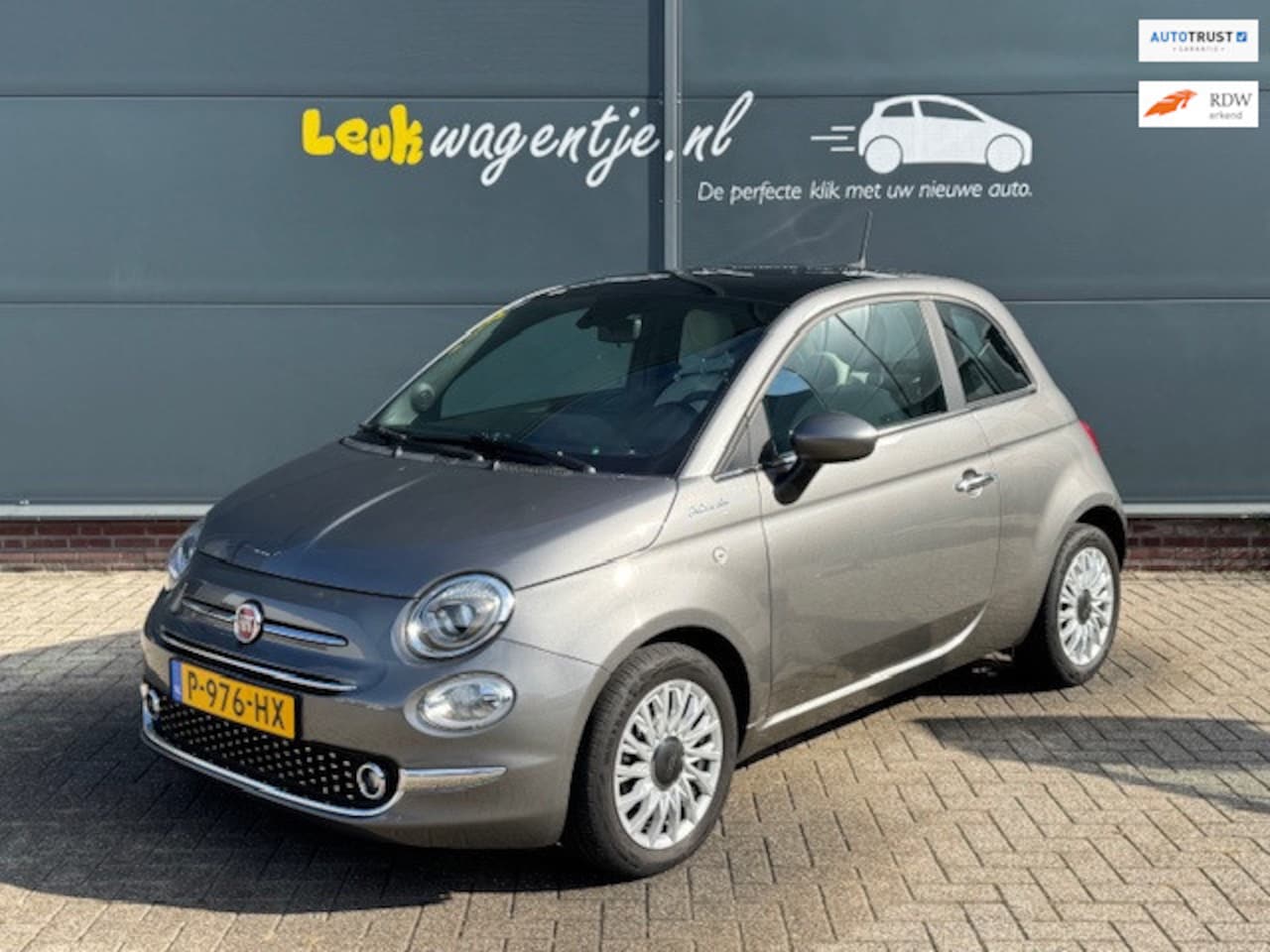 Fiat 500 - 1.0 Hybrid Dolcevita *carplay *cruise *p-sensor *NL - AutoWereld.nl