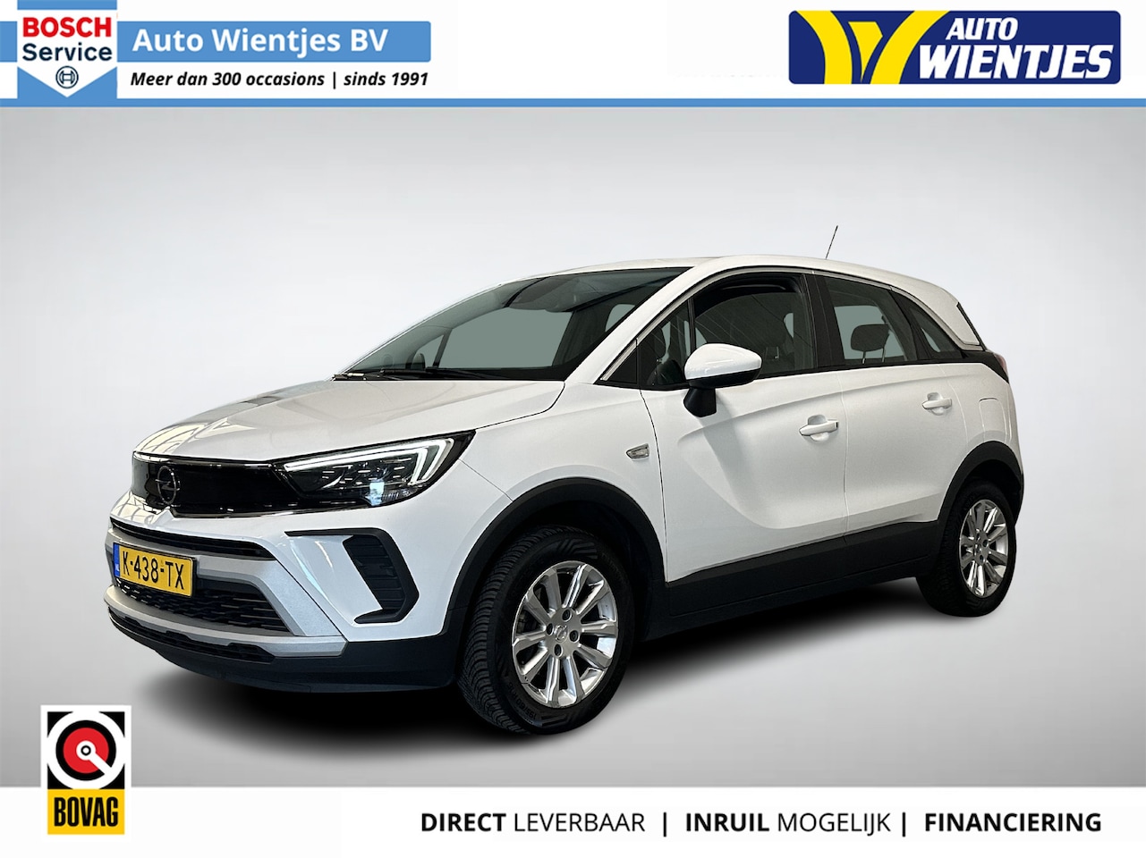 Opel Crossland - 1.2 Turbo Aut | Elegance | Airco-Ecc | Cruise | Navi - AutoWereld.nl