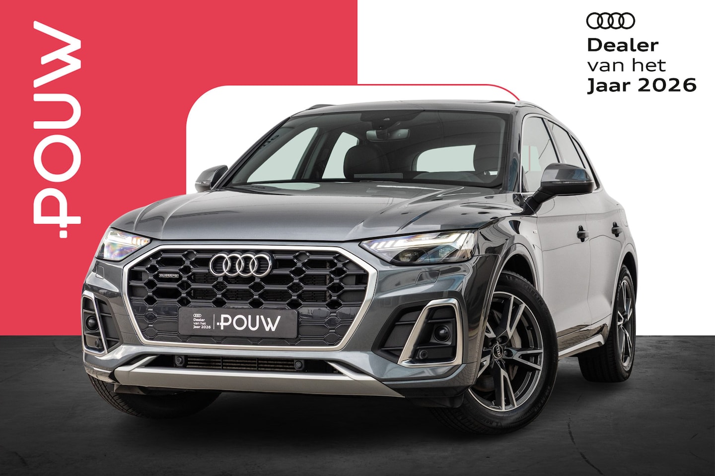 Audi Q5 - 50 TFSIe 299pk S edition | Luchtvering | Trekhaak | Panoramadak | Stoelverwarming | Achter - AutoWereld.nl