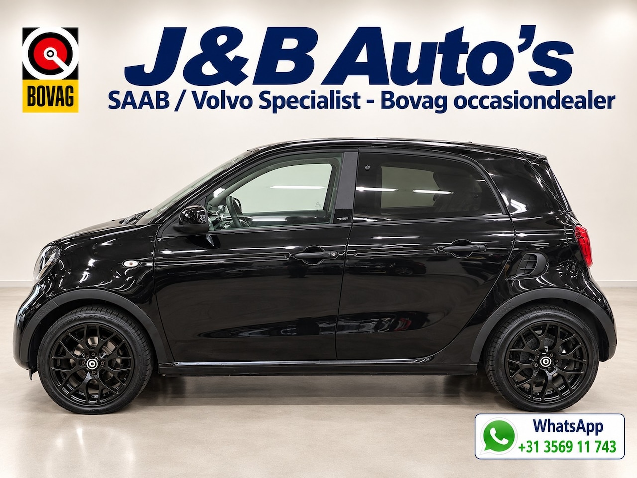 Smart Forfour - 1.0 Turbo Prime Achteruitrijcamera Automaat slechts 57000km. - AutoWereld.nl