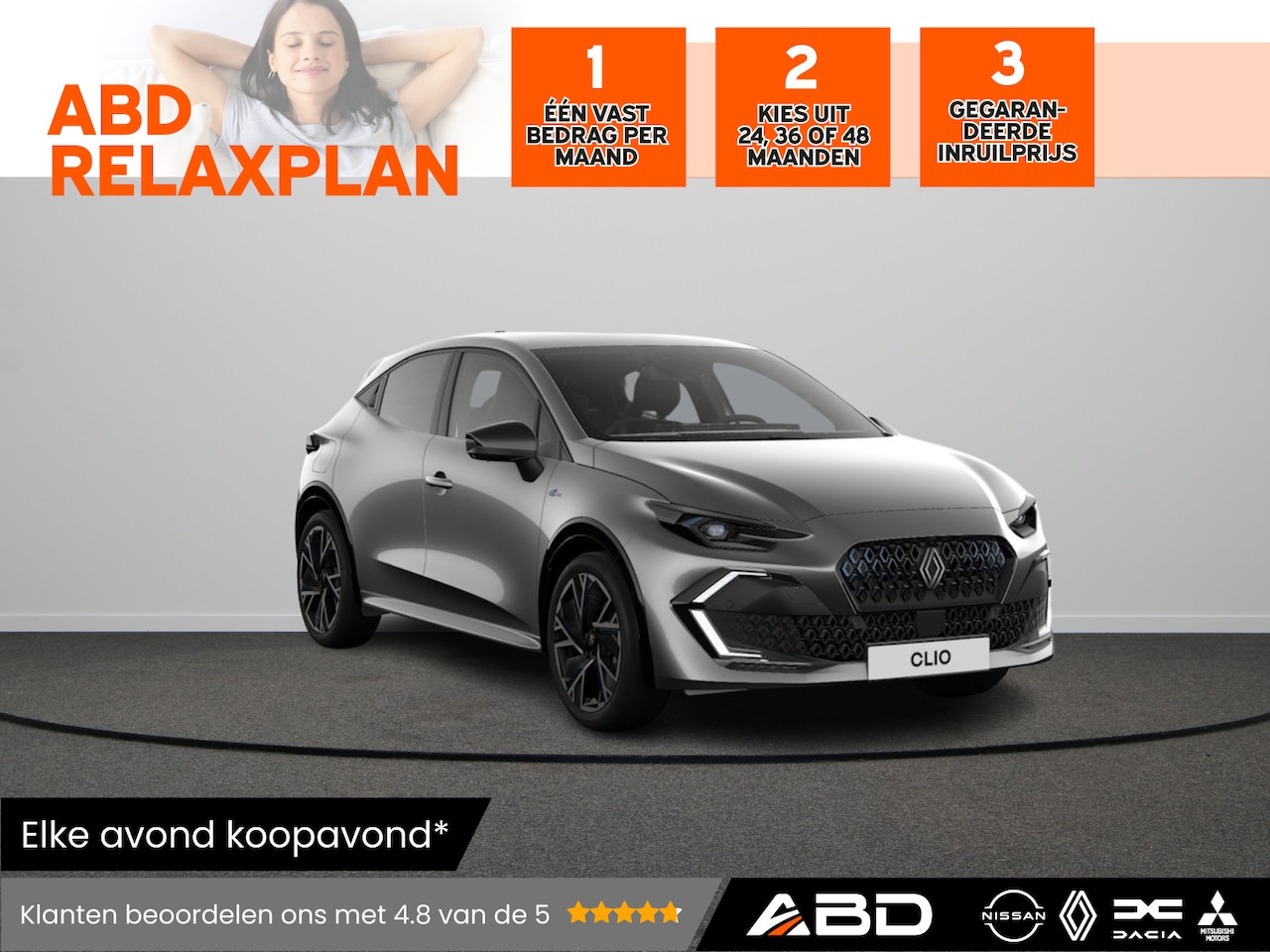 Renault Clio - esprit Alpine Full hybrid | Achteruitrijcamera | Draadloze telefoonoplader met magsafe tec - AutoWereld.nl