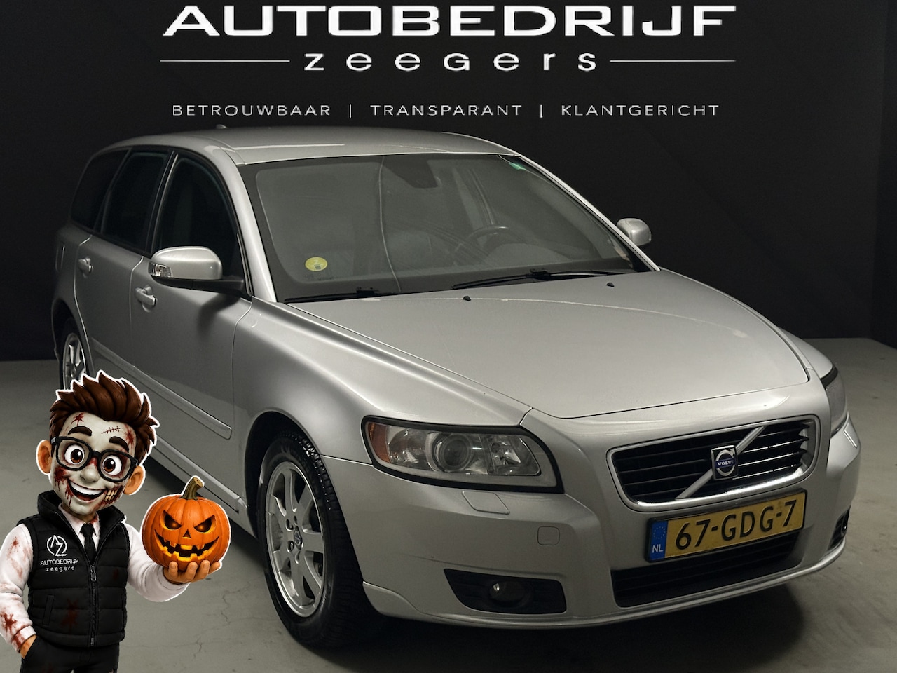 Volvo V50 - 2.0 Momentum *Full Leather*AC*CC* - AutoWereld.nl