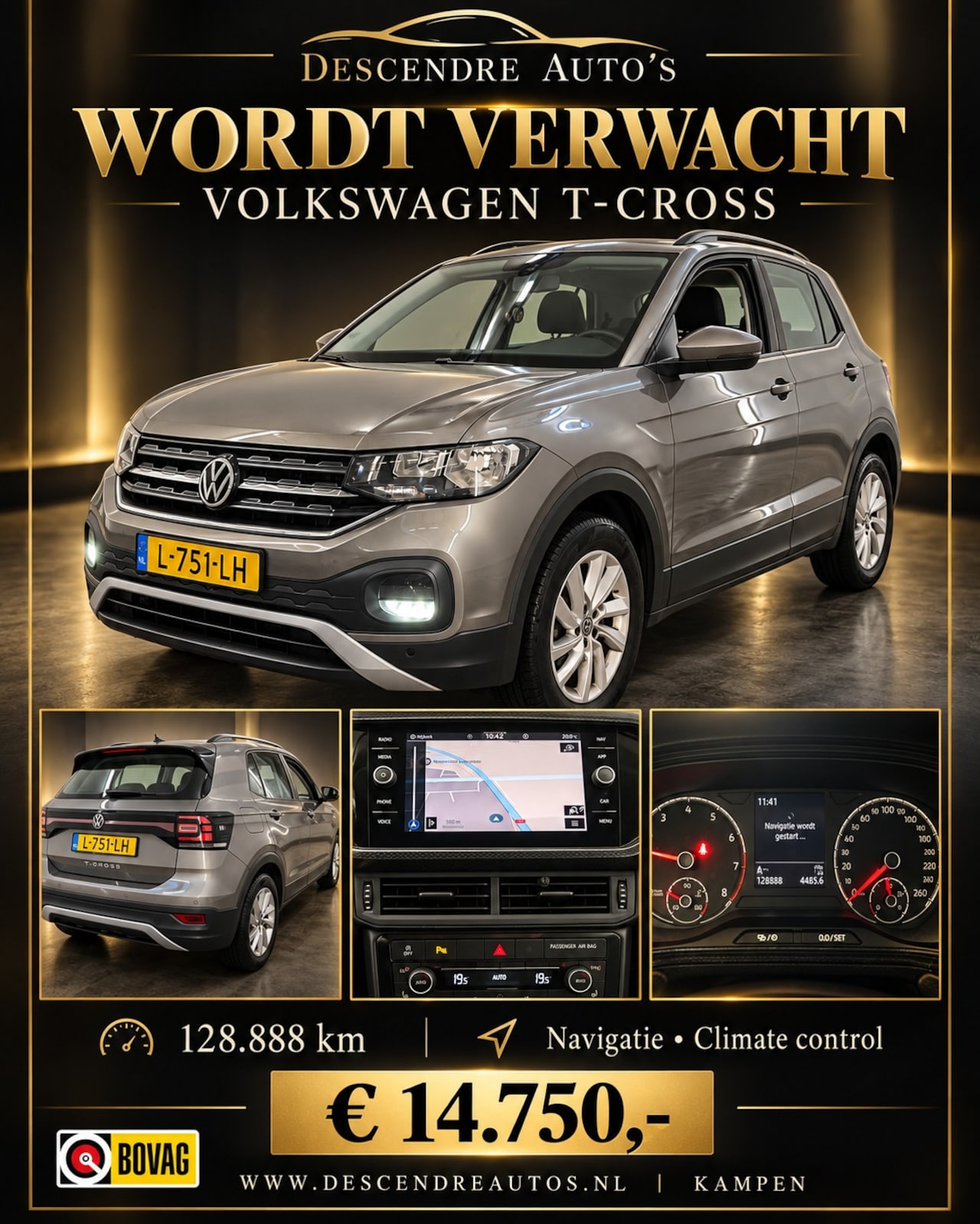 Volkswagen T-Cross - 1.0 TSI Style 1.0 TSI Style - AutoWereld.nl