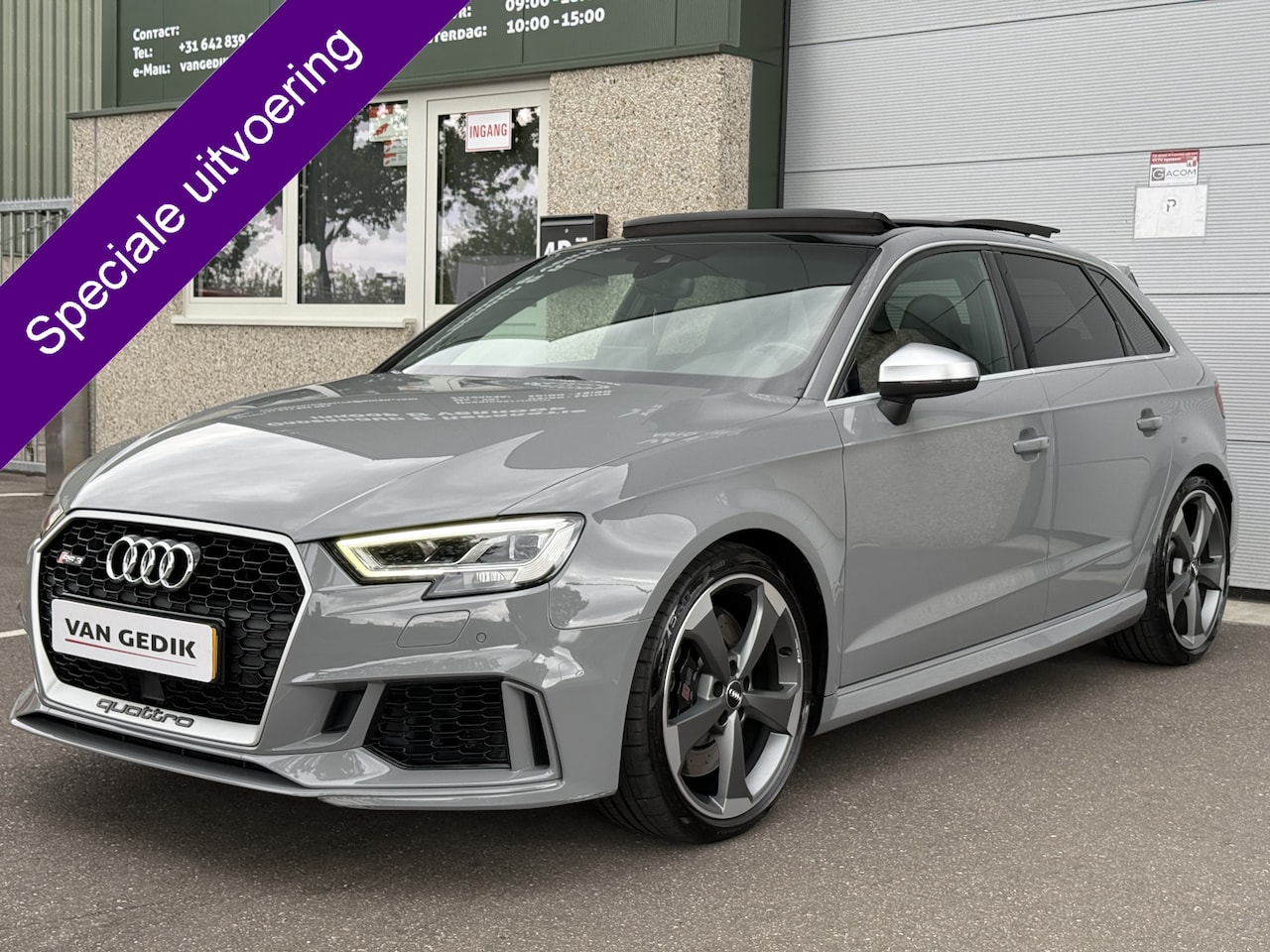 Audi A3 Sportback - 2.5 TFSI RS 3 quattro DAZA Pano B&O Virual 1e lak - AutoWereld.nl