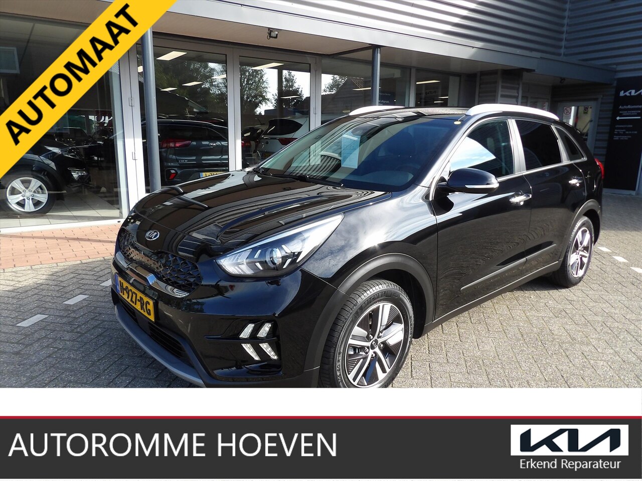 Kia Niro - 1.6 Hybrid AUTOMAAT DynamicLine 67.000km Org. Ned. - AutoWereld.nl