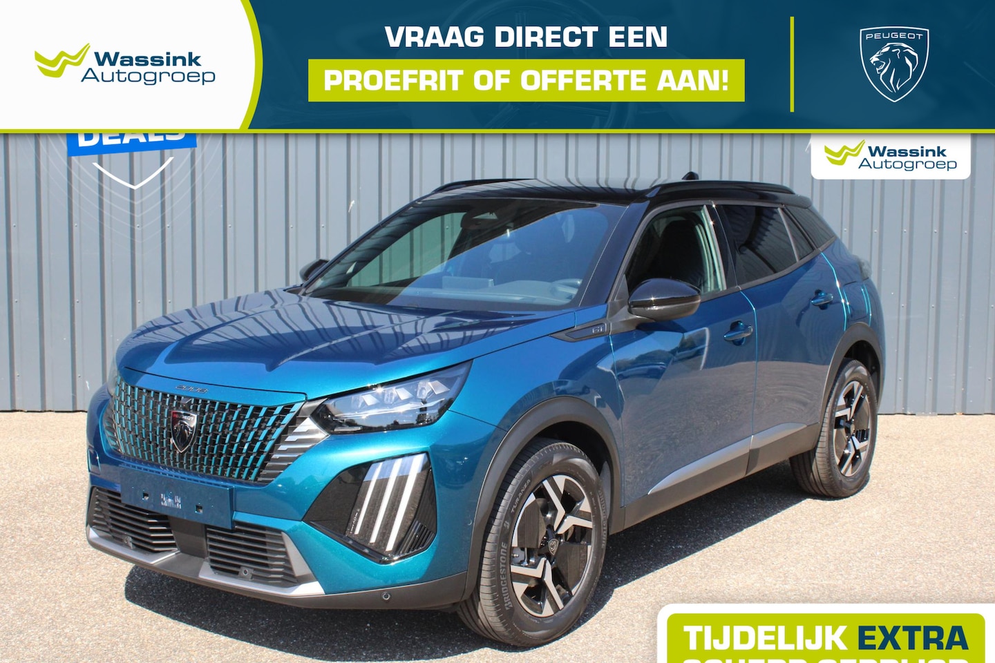 Peugeot 2008 - 1.2 Hybrid 145 GT Navigatie | Stoelverwarming Voor | Camera V + A | Carplay | - AutoWereld.nl