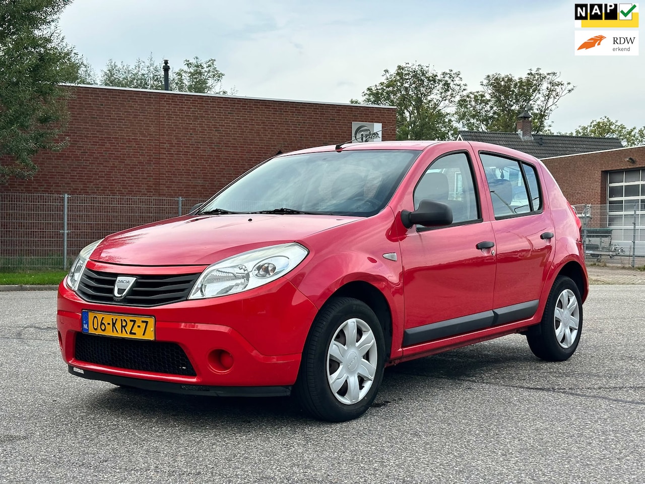 Dacia Sandero - 1.2 Ambiance 1e Eigenaar*Ijskoude Airco*NAP*Elektrische ramen* - AutoWereld.nl