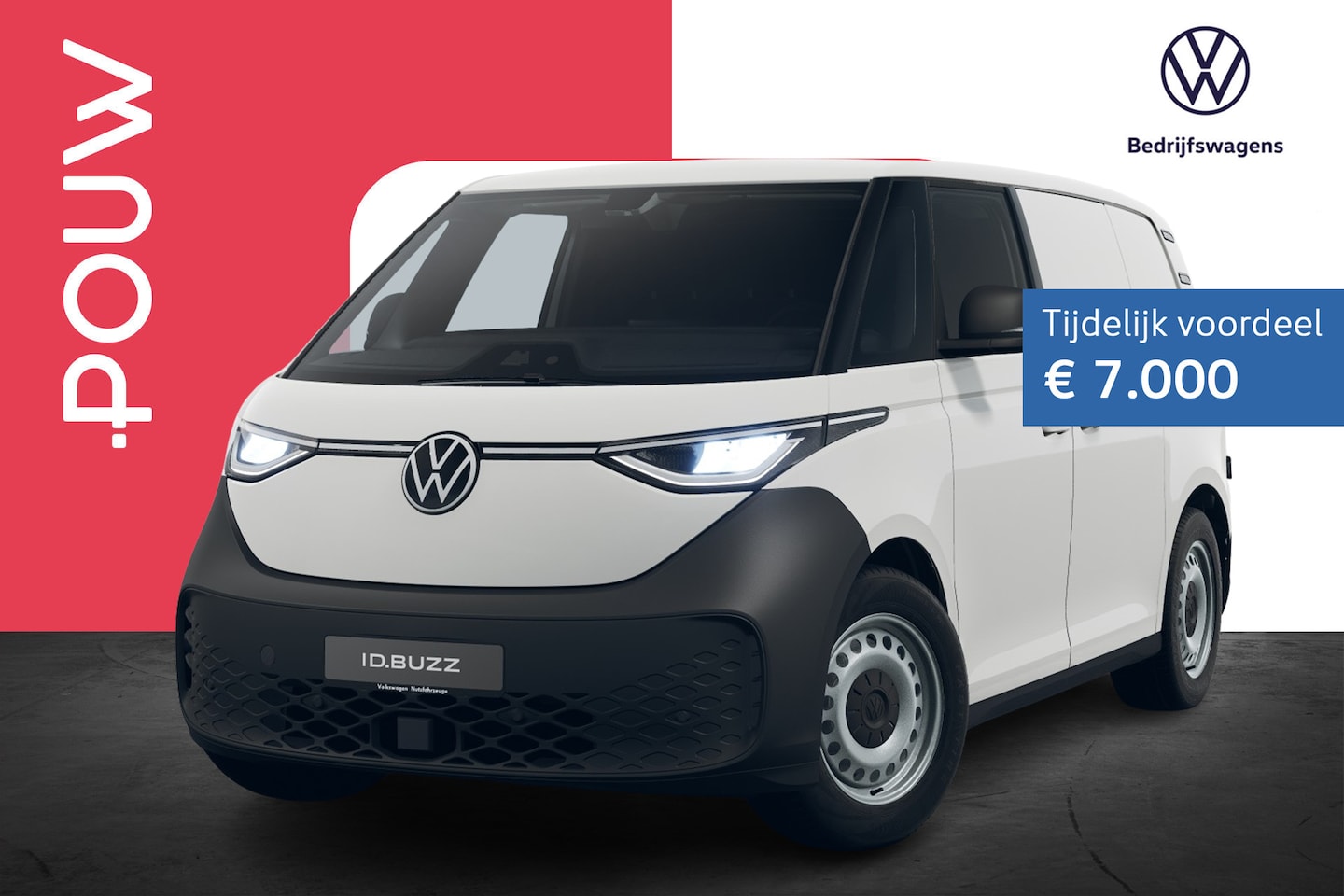 Volkswagen ID. Buzz Cargo - 286pk Economy Limited Edition 79 kWh | Comfort Pakket | Achteruitrijcamera - AutoWereld.nl
