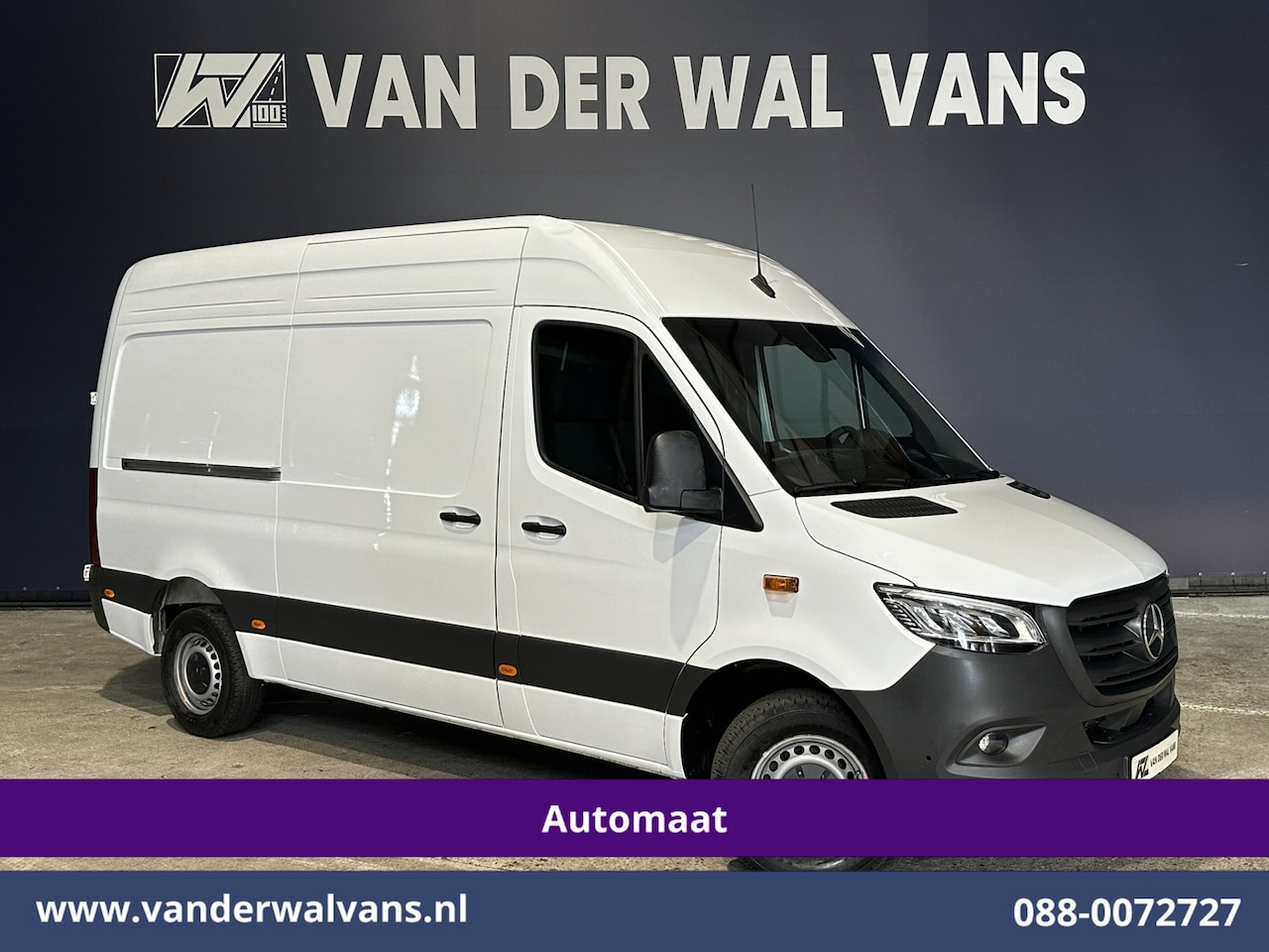 Mercedes-Benz Sprinter - 317 CDI 170pk 9G-Tronic Automaat L2H2 Euro6 Airco | Camera | Navigatie | LED | Cruisecontr - AutoWereld.nl